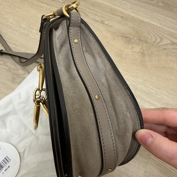 Chloe Grey Nile Bracelet Shoulder Bag - Picture 5 of 14